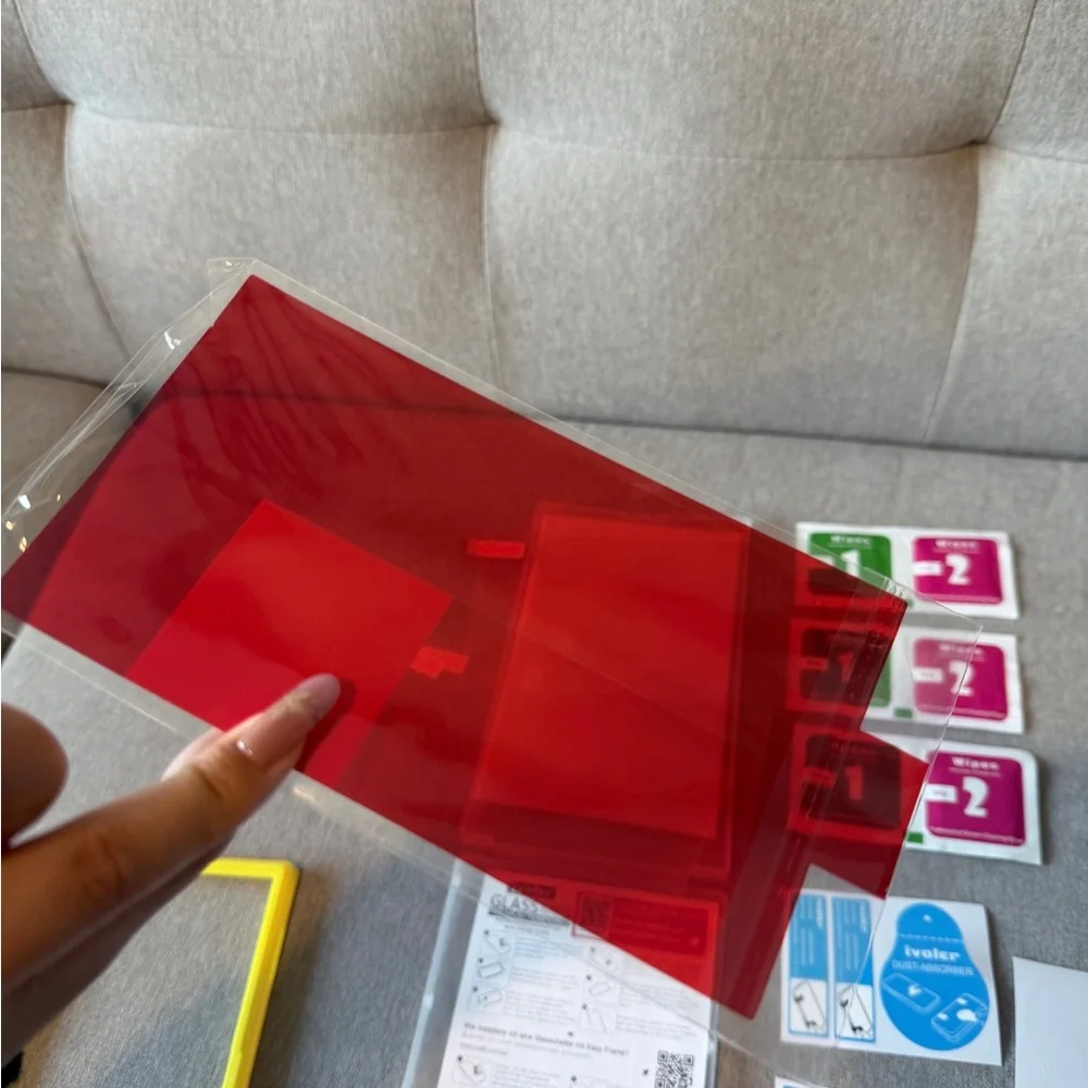 4-Pack Tempered Glass Screen Protector Designed for Nintendo Switch OLED